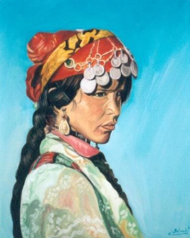 Jeune fille berbere